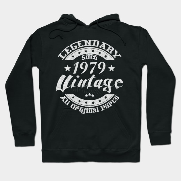 Legendary Since 1979. Vintage All Original Parts Hoodie by FromHamburg